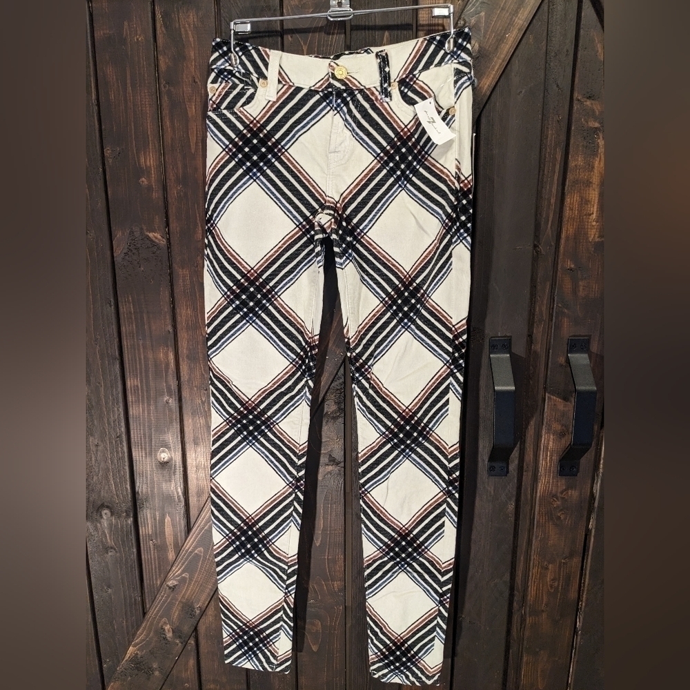 7 for all Mankind velvet feeling pants, size 26